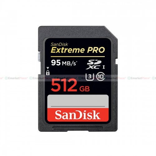 SD CARD 512GB ความเร็วสูง 95MB/s ถ่ายภาพโดยไม่มีข้อจำกัด สีไม่เพี้ยน ไม่มีสะดุด ประสิทธิภาพที่ดีเยี่ยม